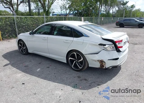 2019 Honda Accord Sport from USA, damaged, VIN 1HGCV1F33KA113896
